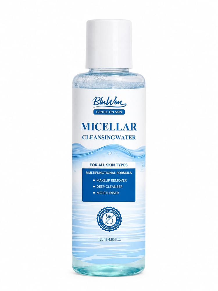 Premium Fragrance-Free Micellar Cleansing Water — Pure Unscented Micellar Solution