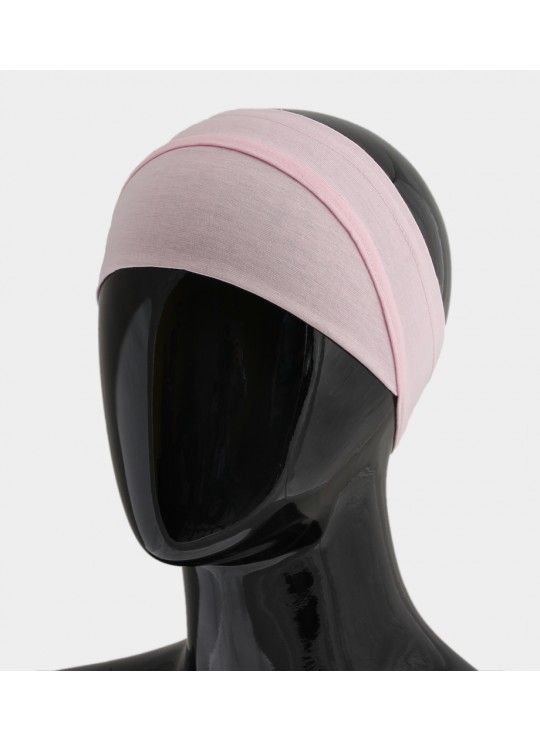 Side Parting & Gather Half Cap — Premium Fabric
