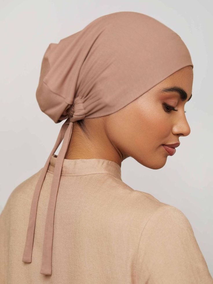 Premium Tie Bonnet Cap — Premium Fabric