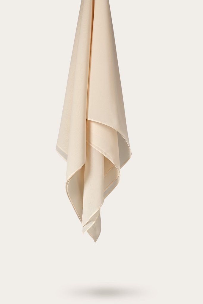 Premium Plain Chiffon & Georgette Hijab — Premium Korean Bubble Chiffon / Georgette