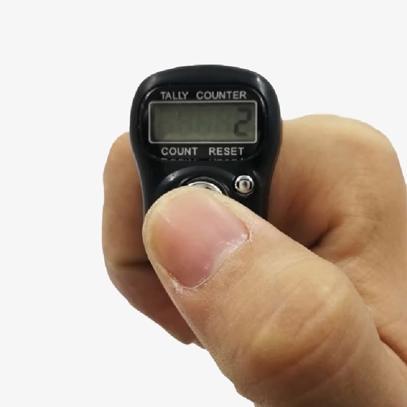 Classic LED Finger Tally Counter - PSL — Premium Fabric