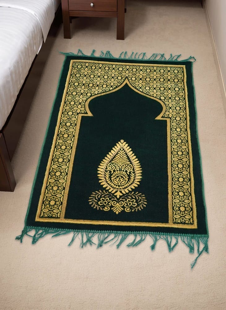 Exclusive Al - Marush Cut Design Prayer Mat — Premium Fabric